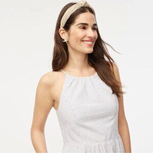 J. Crew Factory Seersucker Midi Dress